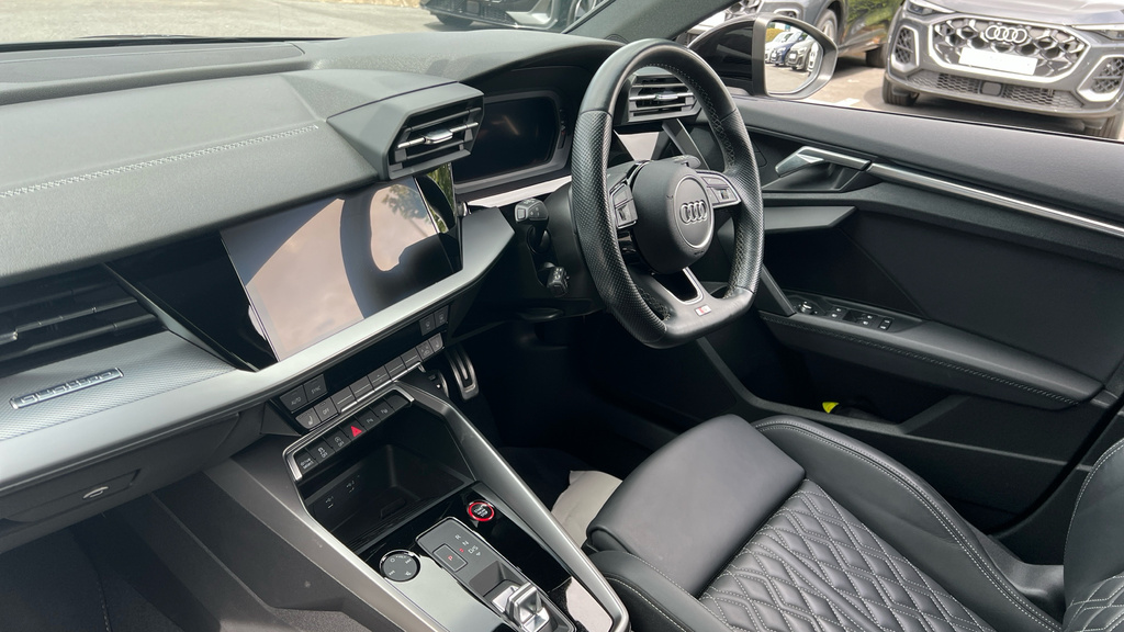 Audi A3 Sportback 30 1.5 Tfsi 116 Sport S Tronic Techn White #2