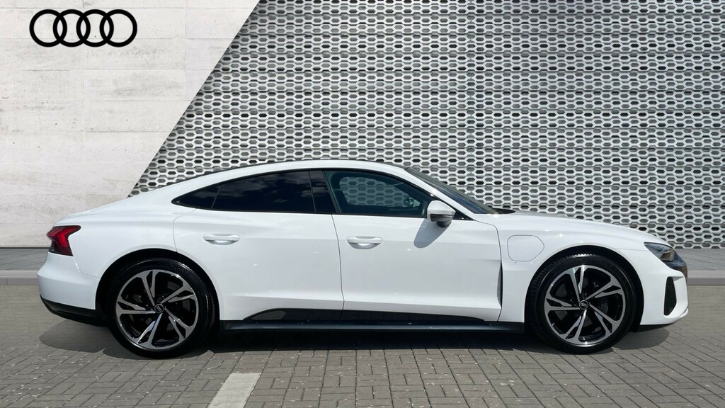 Audi E Tron GT E-tron Gt 390Kw Quattro 93Kwh White #4