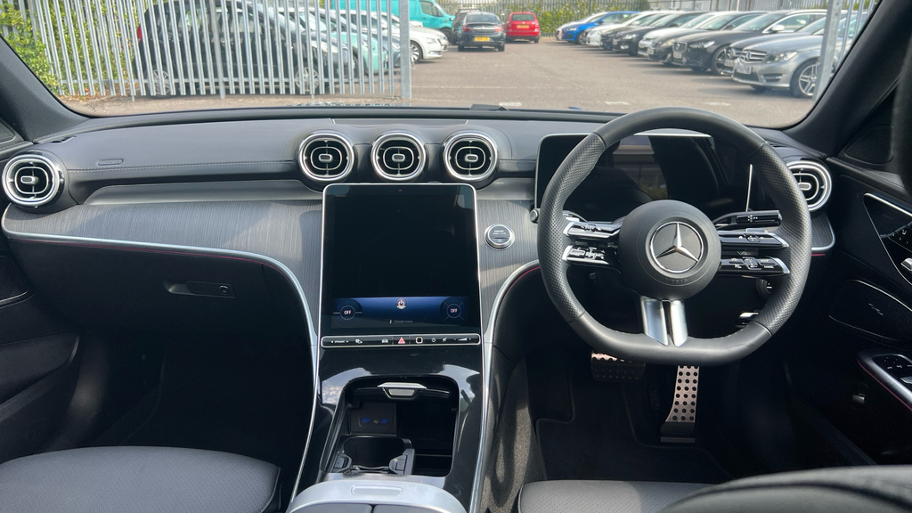 Mercedes-Benz C Class C200 Amg Line 9G-tronic Black #23