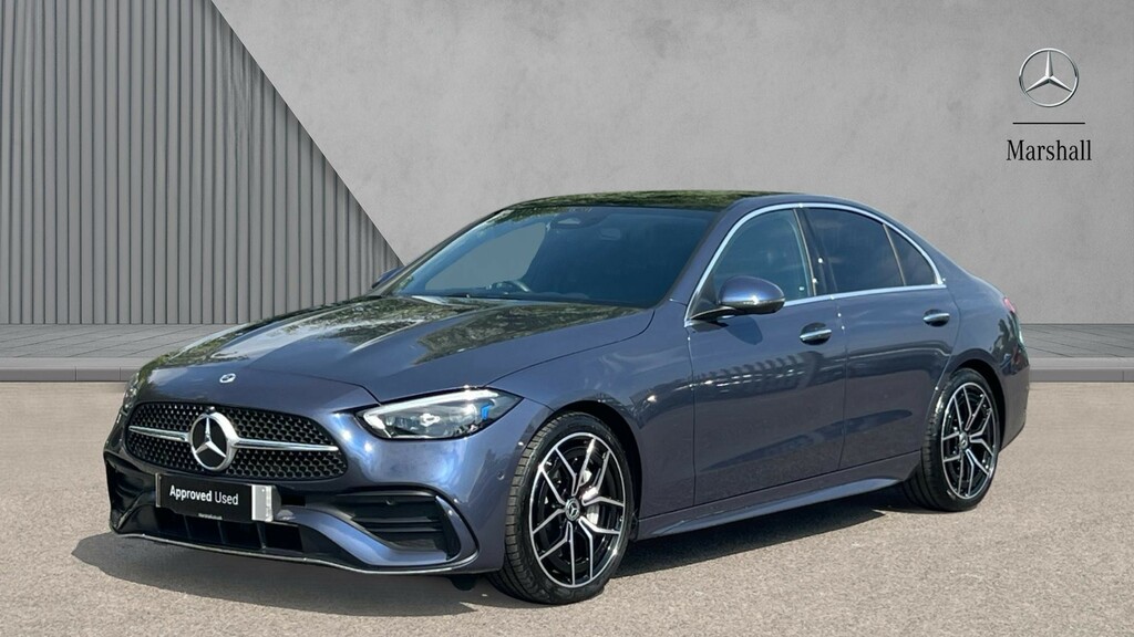 Mercedes-Benz C Class C200 Amg Line 9G-tronic Black #8