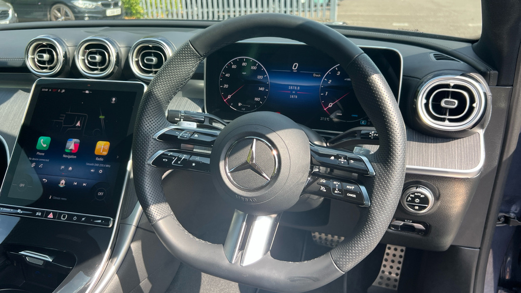 Mercedes-Benz C Class C200 Amg Line 9G-tronic Black #12