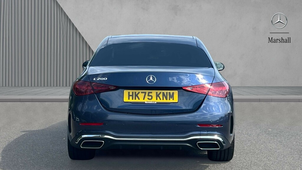 Mercedes-Benz C Class C200 Amg Line 9G-tronic Black #7
