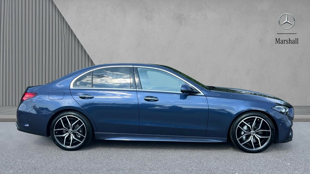 Mercedes-Benz C Class C Class C200 Amg Line Premium Pan Roof 9G-tr Blue #4