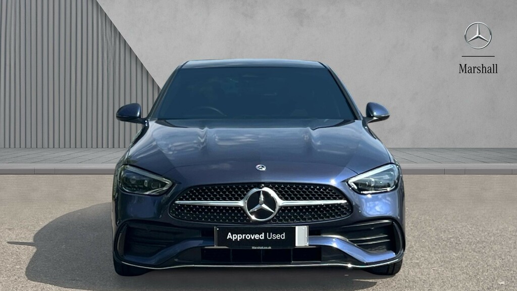 Mercedes-Benz C Class C Class C200 Amg Line Premium Pan Roof 9G-tr Blue #6