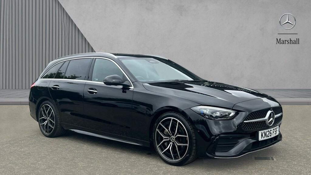 Mercedes-Benz C Class C Class C300 Amg Line Premium Pan Roof 9G-tr Black