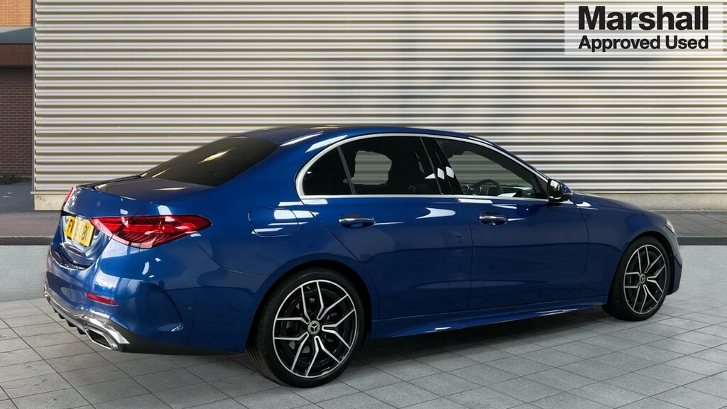 Mercedes-Benz C Class C Class C200 Amg Line Premium Pan Roof 9G-tr Blue