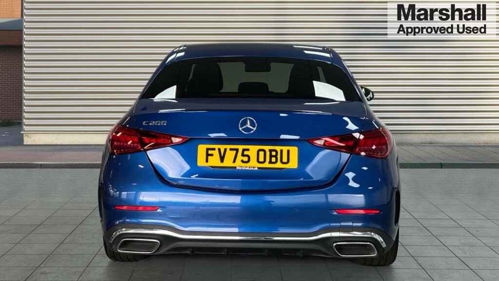 Mercedes-Benz C Class C Class C200 Amg Line Premium Pan Roof 9G-tr Blue #2