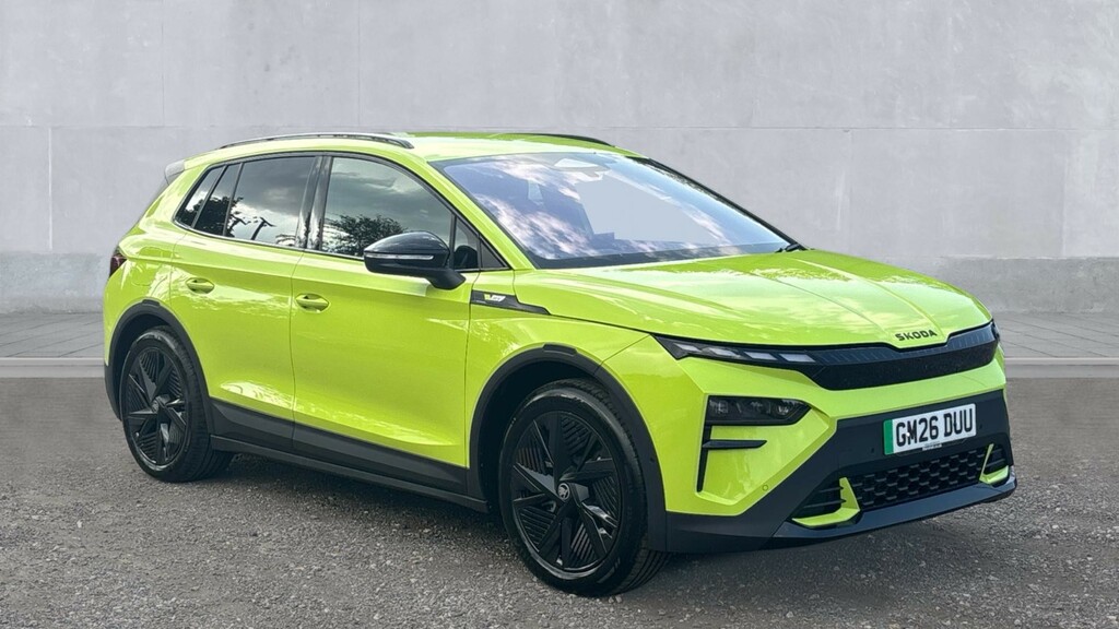 Skoda Elroq Elroq Vrs 82 Kwh 340 Ps Single Speed 4X4 Green