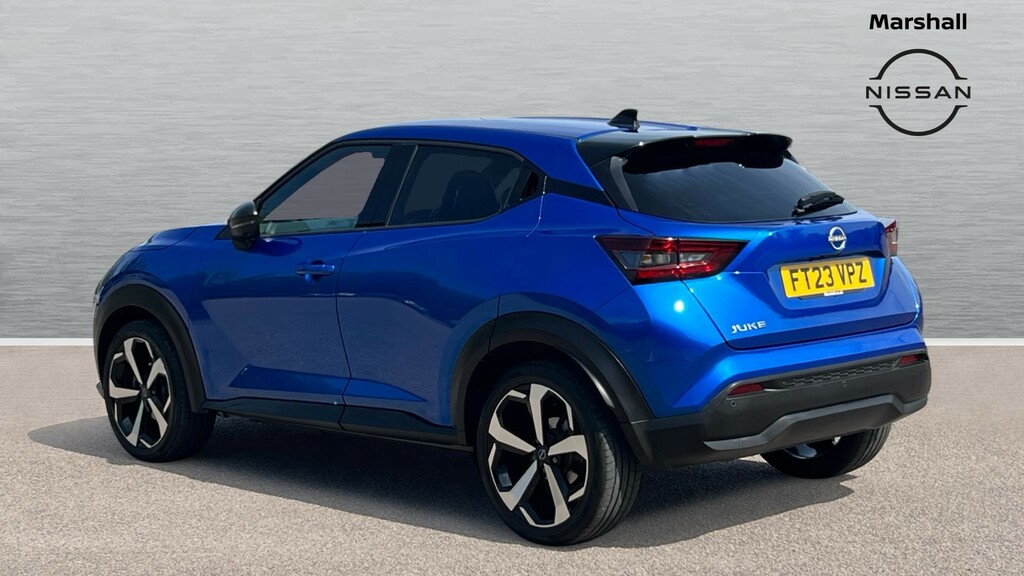 Nissan Juke Juke 1.0 Dig-t 114 Tekna Blue #2
