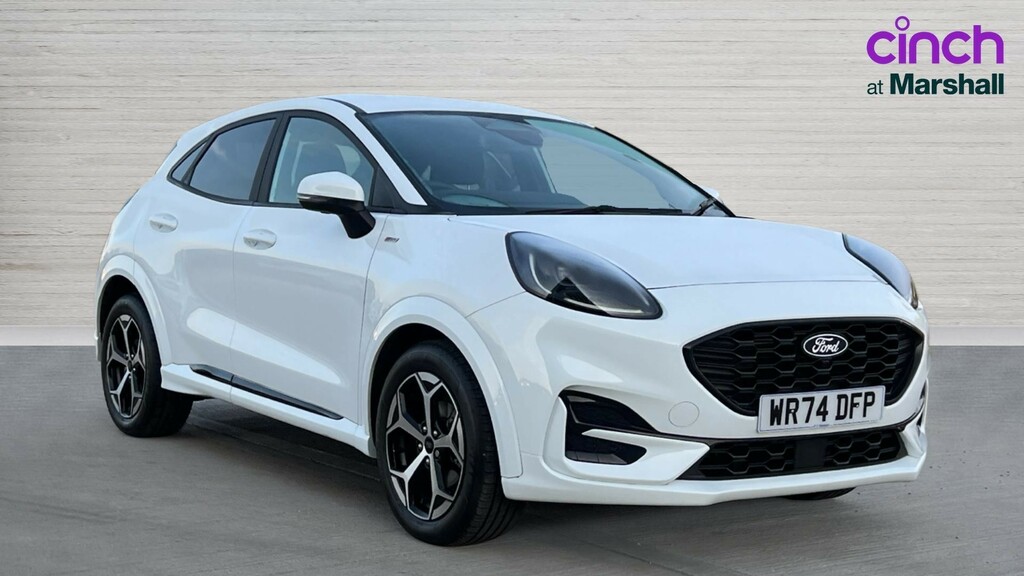 Ford Puma Puma 1.0 Ecoboost Hybrid Mhev St-line Dct White