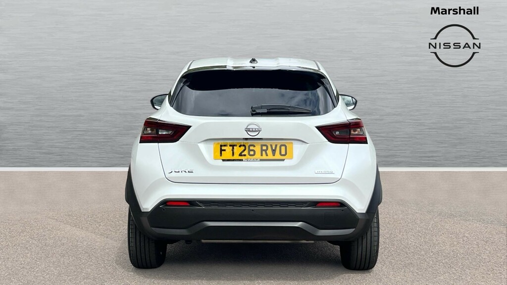Nissan Juke Nissan Juke Hatchback 1.6 Hybrid N-connecta Au FT26RVO White #6