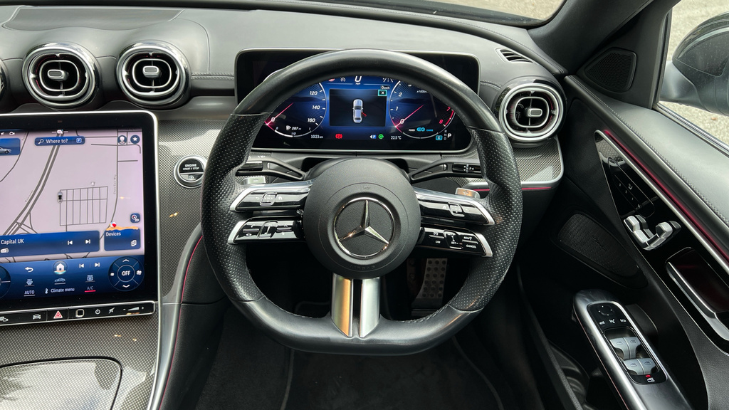 Mercedes-Benz C Class C220d Amg Line Premium 9G-tronic Blue #12