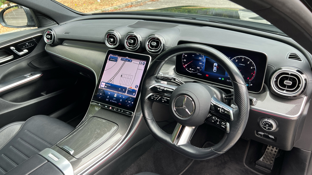Mercedes-Benz C Class C220d Amg Line Premium 9G-tronic Blue #3