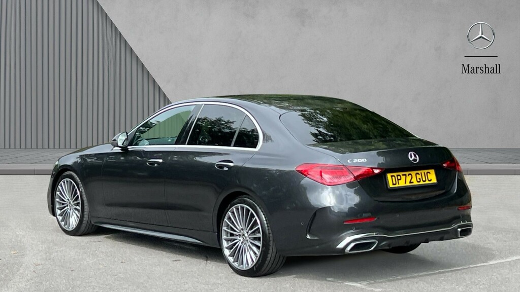Mercedes-Benz C Class C220d Amg Line Premium 9G-tronic Blue #2