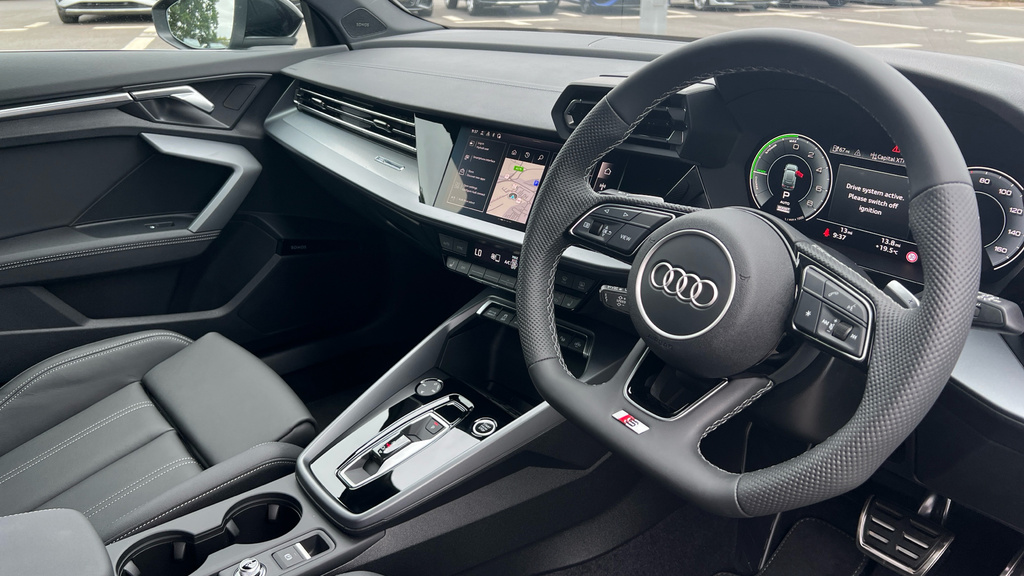 Audi A3 Audi A3 Sportback S Line Tfsi E 204 Ps S Tronic WB26DJJ Black #6