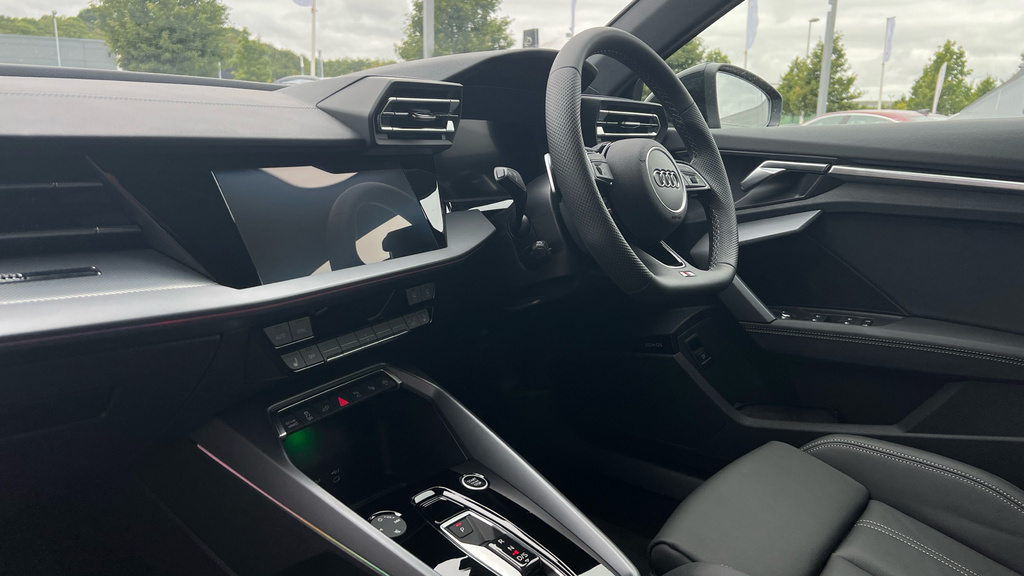 Audi A3 Audi A3 Sportback S Line Tfsi E 204 Ps S Tronic WB26DJJ Black #2