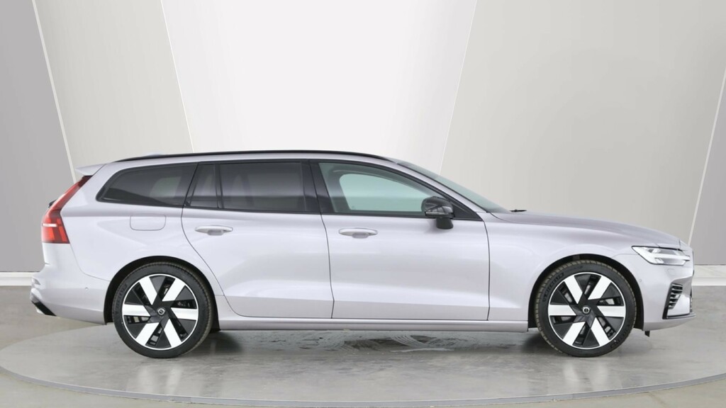 Volvo V60 V60 2.0 T8 455 Phev Ultra Dark Awd Silver #2