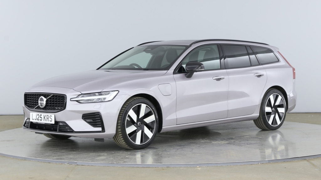 Volvo V60 2.0 T6 350 Recharge Phev Plus Dark Awd Grey #7