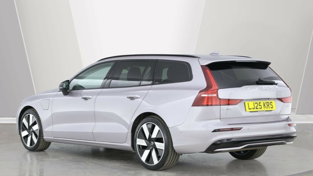 Volvo V60 V60 2.0 T8 455 Phev Ultra Dark Awd Silver #5