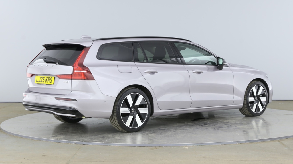 Volvo V60 V60 2.0 T8 455 Phev Ultra Dark Awd Silver #3