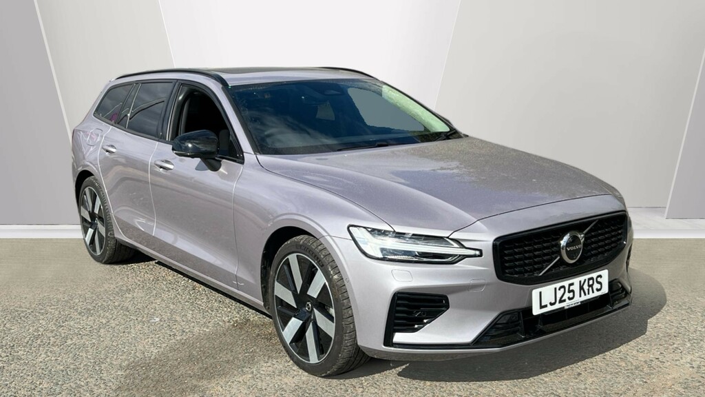 Volvo V60 V60 2.0 T8 455 Phev Ultra Dark Awd Silver