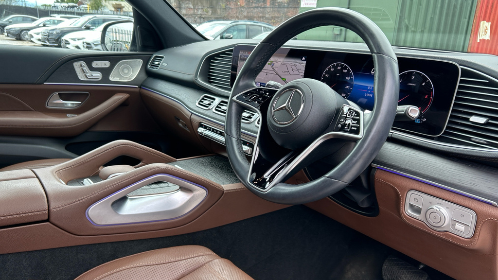 Mercedes-Benz GLE Class Gle 450D 4Matic Amg Line Prem 9G-tron 7 St Black #3