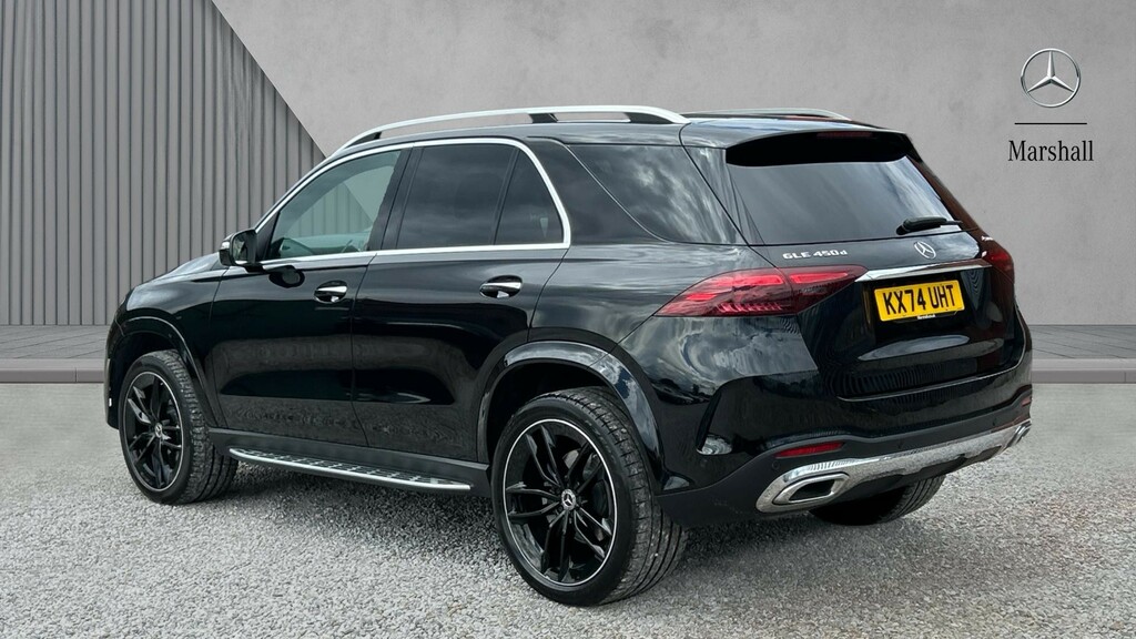 Mercedes-Benz GLE Class Gle 450D 4Matic Amg Line Prem 9G-tron 7 St Black #2