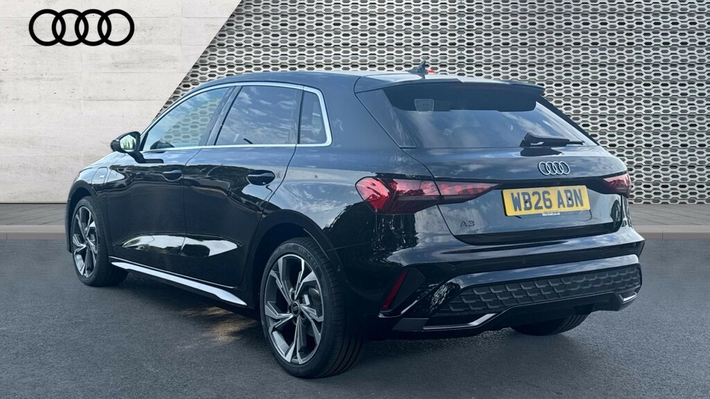 Audi A3 Audi A3 Sportback 1.5 Tfsi E 204 S Line S Tron WB26ABN Black #3
