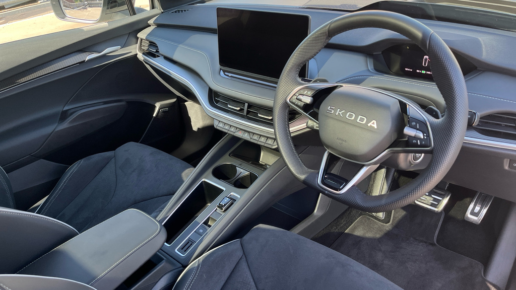 Skoda ENYAQ Enyaq Coup- Sportline 85X 82 Kwh 299 Ps Single Spe Grey #6