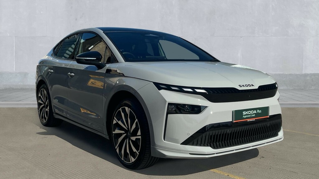 Skoda ENYAQ Enyaq Coup- Sportline 85X 82 Kwh 299 Ps Single Spe Grey
