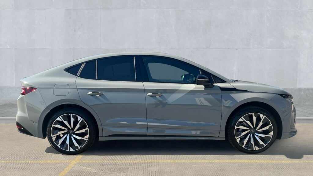 Skoda ENYAQ Enyaq Coup- Sportline 85X 82 Kwh 299 Ps Single Spe Grey #4