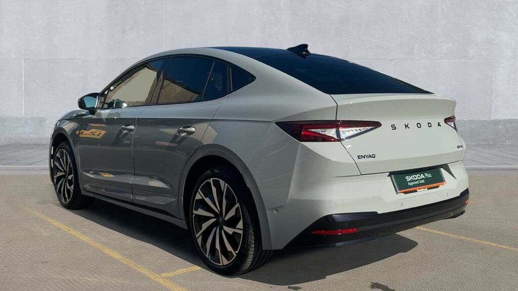 Skoda ENYAQ Enyaq Coup- Sportline 85X 82 Kwh 299 Ps Single Spe Grey #3