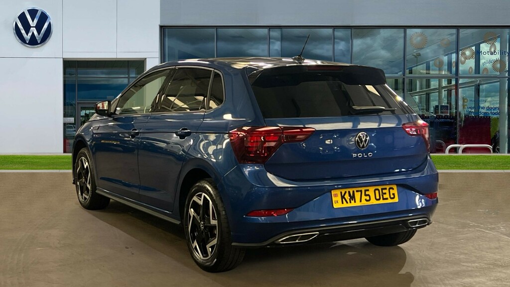 Volkswagen Polo Polo 1.0 Tsi 115 R-line Dsg KM75OEG Blue #3