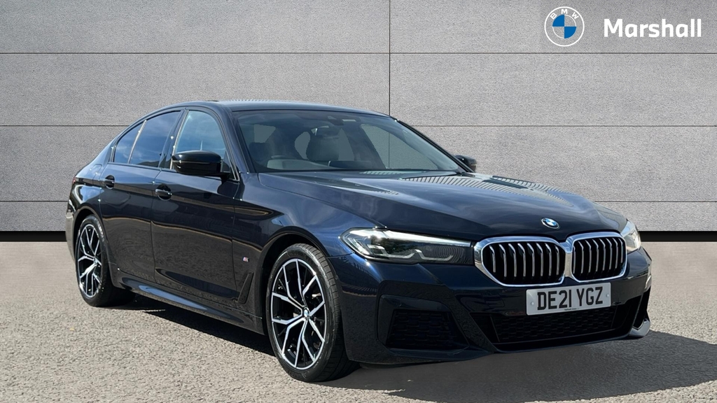 BMW 5 Series 5 Series 520D Mht M Sport Step Black