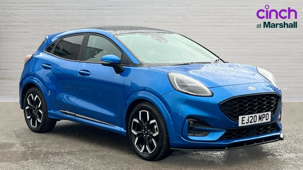 Ford Puma Puma 1.0 Ecoboost Hybrid Mhev 155 St-line X Blue