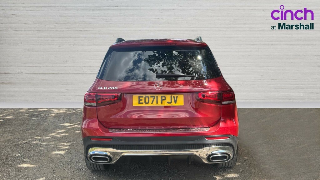 Mercedes-Benz GLB Class Glb 200 Amg Line 7G-tronic Red #4