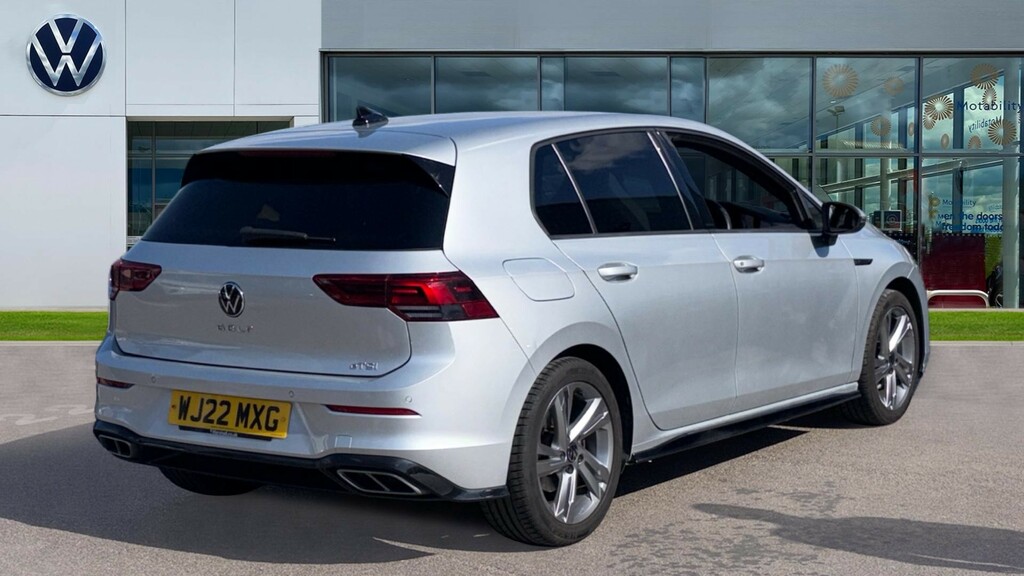 Volkswagen Golf 1.5 Etsi Mhev R-line Hatchback Hybrid D Blue #8