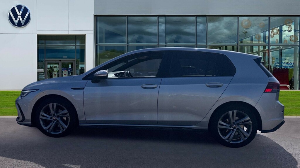 Volkswagen Golf 1.5 Etsi Mhev R-line Hatchback Hybrid D Blue #9
