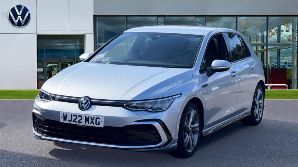 Volkswagen Golf 1.5 Etsi Mhev R-line Hatchback Hybrid D Blue #7