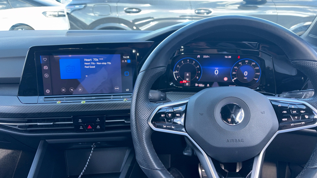 Volkswagen Golf 1.5 Etsi Mhev R-line Hatchback Hybrid D Blue #12