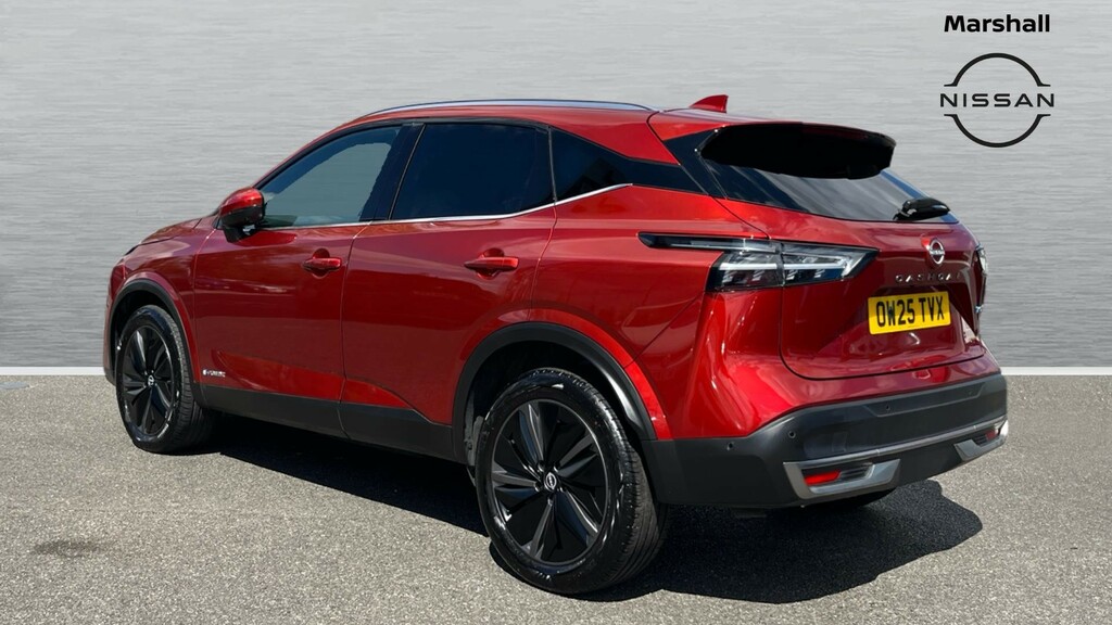 Nissan Qashqai Qashqai 1.5 E-power Tekna Red #2