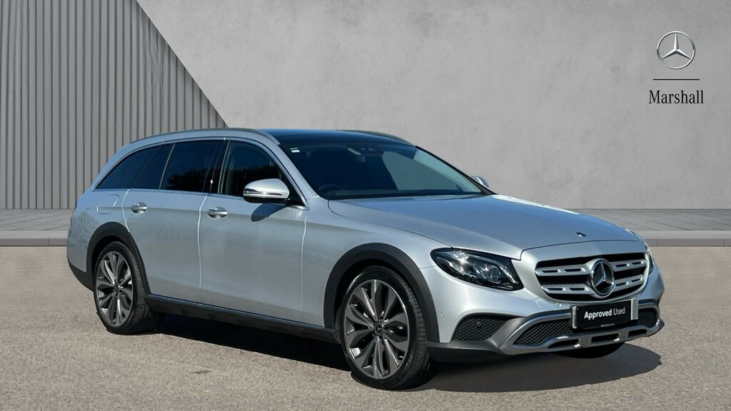 Mercedes-Benz E Class E Class E400d 4Matic 9G-tronic Silver
