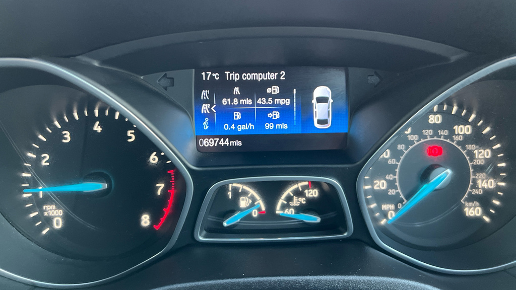 Ford Focus 2.0 Tdci St-3 Estate Euro 6 Ss Grey #13