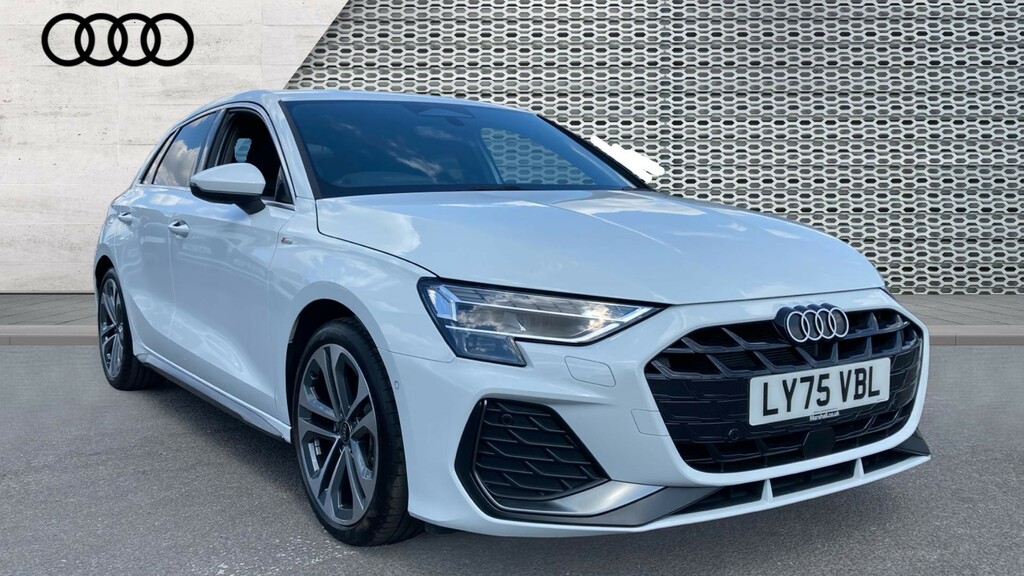 Audi A3 A3 1.5 Tfsi 150 S Line S Tronic White