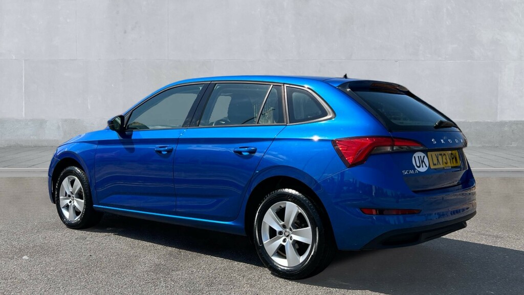 Skoda Scala Scala 1.0 Tsi 110 Se Blue #3