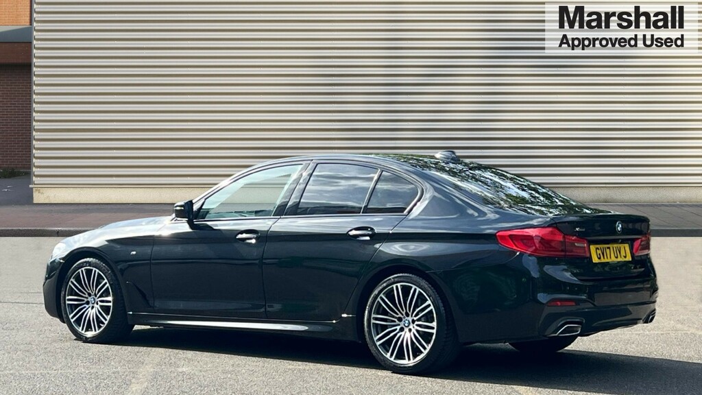 BMW 5 Series 5 Series 520D Xdrive M Sport Black #5