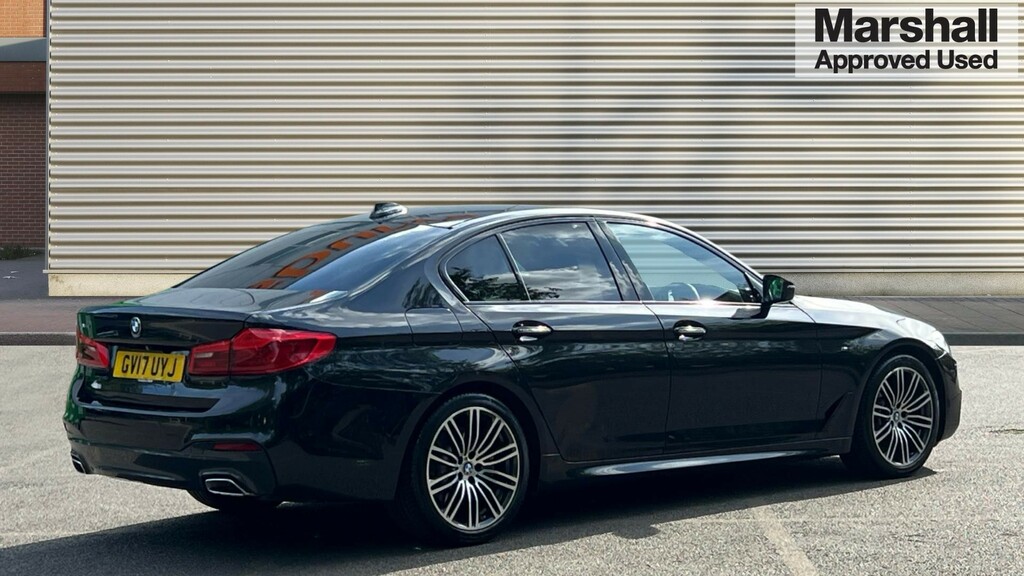 BMW 5 Series 5 Series 520D Xdrive M Sport Black #3