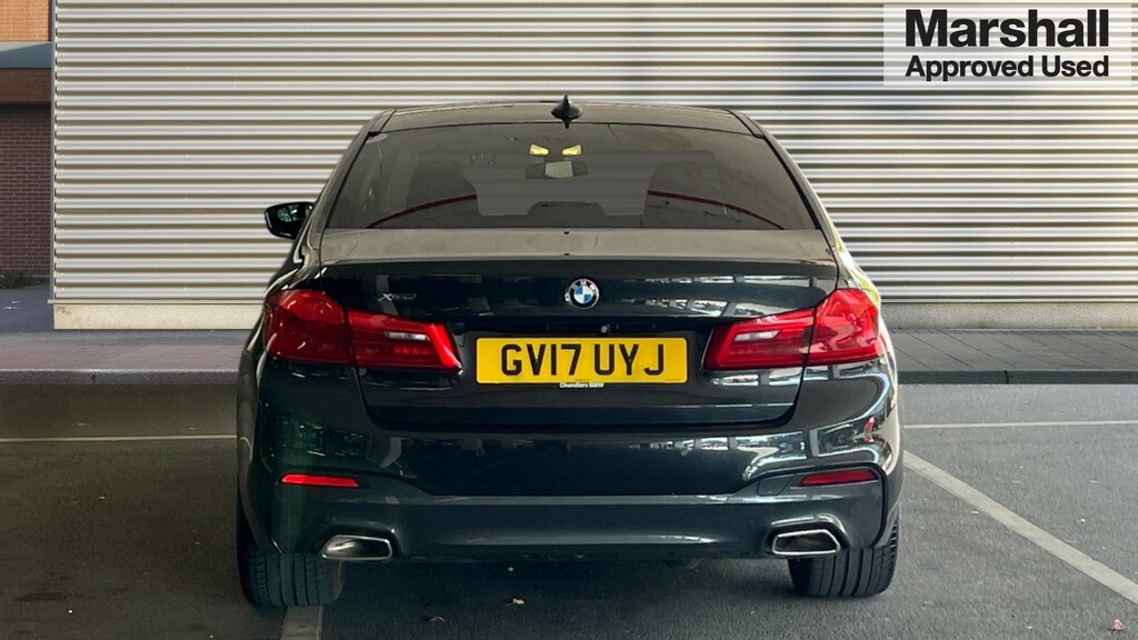 BMW 5 Series 5 Series 520D Xdrive M Sport Black #4
