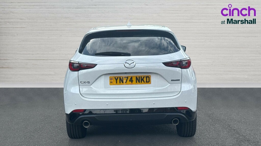 Mazda CX-5 Cx-5 2.0 E-skyactiv G Mhev Homura YN74NKD White #4
