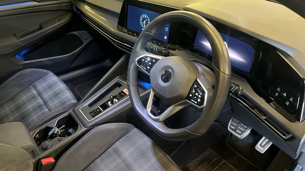 Volkswagen Golf Golf 2.0 Tdi 200 Gtd Dsg Blue #6